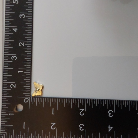 Butterfly EARRINGS ENAMEL  COAT and  925S post - Picture 3 of 5